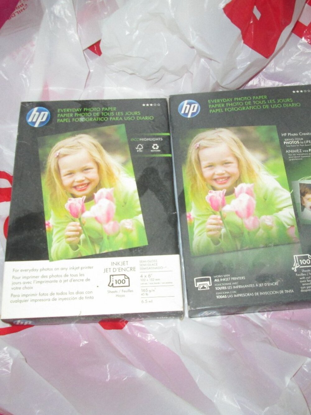 10 Packs of HP Photo Paper